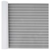 Tapis de bateau Rayé Gris clair et blanc 240 x 90 cm EVA 649182649182