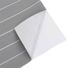 Tapis de bateau Rayé Gris clair et blanc 240 x 90 cm EVA 649182649182