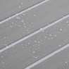 Tapis de bateau Rayé Gris clair et blanc 240 x 90 cm EVA 649182649182