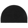 Tapis de porte noir demi-rond 40x60 cm fibre de coco touffeté 649183649183