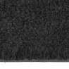 Tapis de porte noir demi-rond 40x60 cm fibre de coco touffeté 649183649183