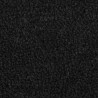 Tapis de porte noir demi-rond 40x60 cm fibre de coco touffeté 649183649183