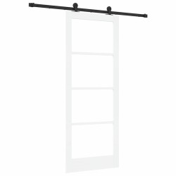 Porte coulissante ORKDAL Blanc et Noir 83 x 211 cm 649187649187