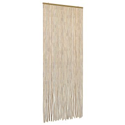 Rideau de porte anti-insectes multicolore 90 x 200 cm Bambou 649194649194
