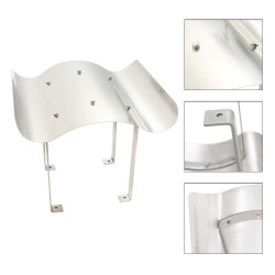 Capot de cheminée Acier inoxydable 80 x 80 x 39 cm 649207649207