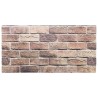 Panneaux muraux 10 pcs Marron et gris 100 x 50 cm Mousse EPS 649223649223