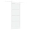 Porte coulissante ORKDAL Blanc 83 x 202 cm Bois de pin massif 649228649228