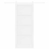 Porte coulissante ORKDAL Blanc 83 x 202 cm Bois de pin massif 649228649228