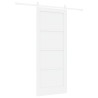 Porte coulissante ORKDAL Blanc 83 x 202 cm Bois de pin massif 649228649228