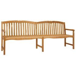 Banc en Bois Sculpté en Rose 228 x 61 x 94,5 cm Naturel 649229649229
