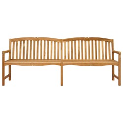 Banc en Bois Sculpté en Rose 228 x 61 x 94,5 cm Naturel 649229649229