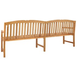 Banc en Bois Sculpté en Rose 228 x 61 x 94,5 cm Naturel 649229649229