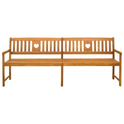 Banc extérieur Naturel 220 x 55,5 x 90 cm Bois d'Acacia Massif 649230649230