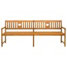 Banc extérieur Naturel 220 x 55,5 x 90 cm Bois d'Acacia Massif 649230649230