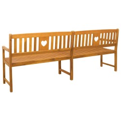 Banc extérieur Naturel 220 x 55,5 x 90 cm Bois d'Acacia Massif 649230649230