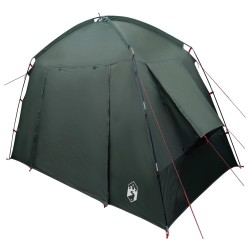 Tente Cabane avec toit Vert armée 210 x 210 x 138 cm Polyester 649235649235