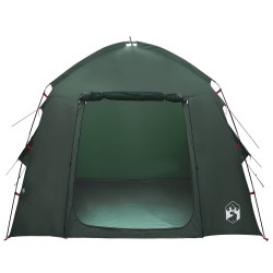 Tente Cabane avec toit Vert armée 210 x 210 x 138 cm Polyester 649235649235