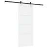 Porte coulissante ORKDAL Blanc 83 x 202 cm Bois de pin massif 649236649236
