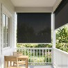 Store enrouleur extérieur à 90% de blocage UV Noir 80 x 140 cm 649237649237