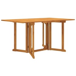 Table de jardin papillon pliante 150x90x75 cm bois massif teck 649238649238
