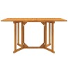 Table de jardin papillon pliante 150x90x75 cm bois massif teck 649238649238