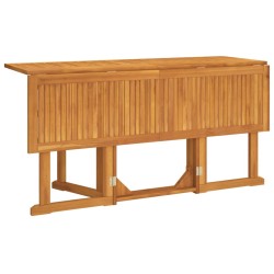 Table de jardin papillon pliante 150x90x75 cm bois massif teck 649238649238