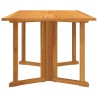 Table de jardin papillon pliante 150x90x75 cm bois massif teck 649238649238
