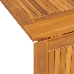 Table de jardin papillon pliante 150x90x75 cm bois massif teck 649238649238