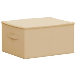 Boîte de rangement 6 pcs Crème 50 x 30 x 25 cm Tissu intissé 649241649241