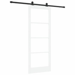 Porte coulissante ORKDAL Blanc et Noir 83 x 211 cm 649257649257