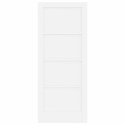 Porte intérieure Blanc 83 x 202 cm Contreplaqué 649276649276