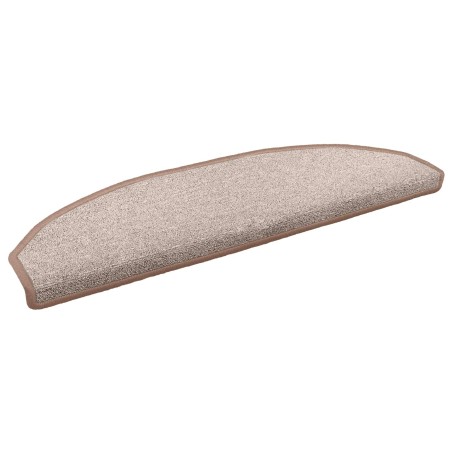 Tapis d'escalier auto-adhésifs 15 pcs Marron Clair 649313649313