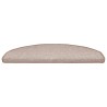Tapis d'escalier auto-adhésifs 15 pcs Marron Clair 649313649313