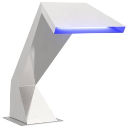 Chute d'eau de Piscine Acier inoxydable 63,5 x 29 x 51 cm 649319649319