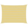Voile d'ombre Jaune et blanc 5 x 6 m HDPE 649321649321
