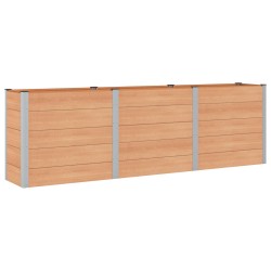 Jardinière surélevée Marron 300 x 50 x 91 cm 649359649359