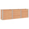 Jardinière surélevée Marron 300 x 50 x 91 cm 649359649359