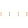 Jardinière surélevée Marron 300 x 50 x 91 cm 649359649359