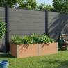 Jardinière surélevée Marron 200 x 100 x 54 cm 649360649360