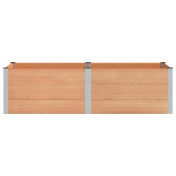 Jardinière surélevée Marron 200 x 100 x 54 cm 649360649360
