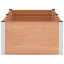Jardinière surélevée Marron 200 x 100 x 54 cm 649360649360