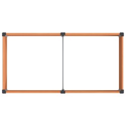 Jardinière surélevée Marron 200 x 100 x 54 cm 649360649360