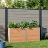 Jardinière surélevée Marron 200 x 50 x 91 cm 649362649362