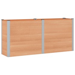 Jardinière surélevée Marron 200 x 50 x 91 cm 649362649362