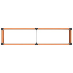 Jardinière surélevée Marron 200 x 50 x 91 cm 649362649362