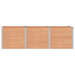 Jardinière surélevée Marron 300 x 100 x 91 cm 649363649363