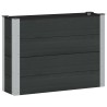 Jardinière surélevée Noir 100 x 30 x 72 cm 649365649365
