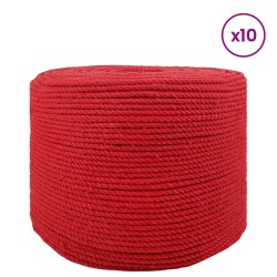 Corde 10 pcs Rouge Coton 649370649370