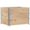 Jardinière 80x60 cm bois de pin massif 649390649390