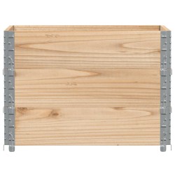 Jardinière 80x60 cm bois de pin massif 649390649390
